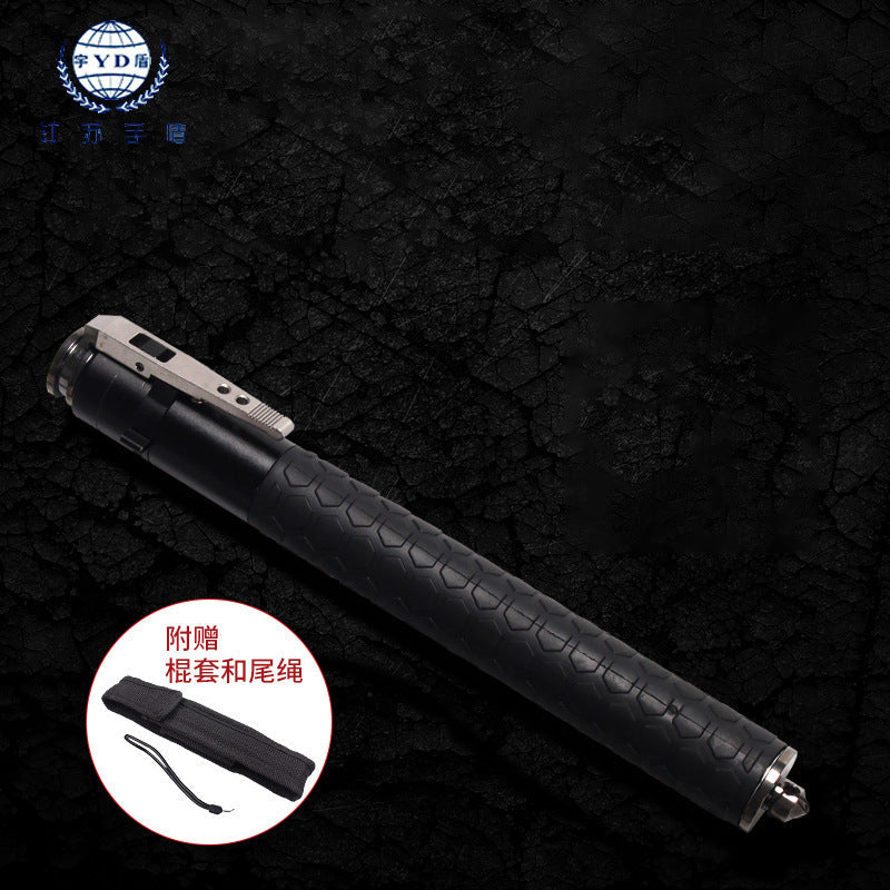 21-inch reinforced spring baton, automatic telescopic baton, three-section baton, swing baton, self-defense baton, all-steel quenched material.