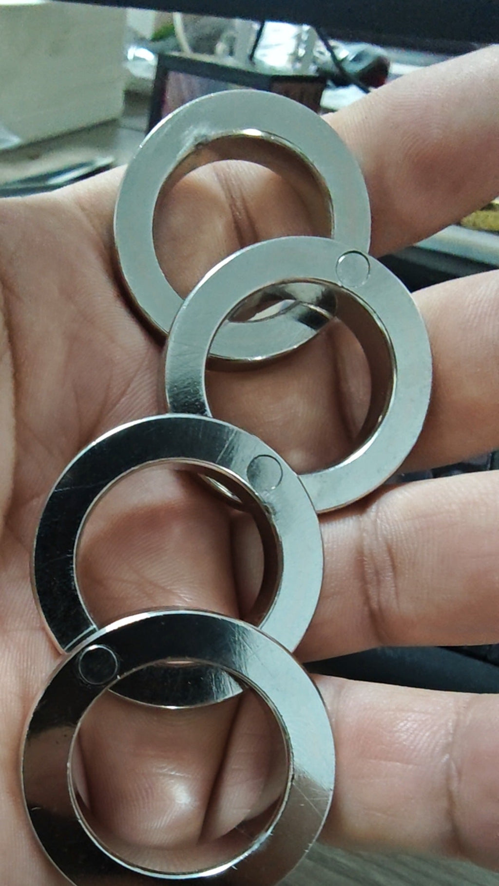 Outdoor Stainless Steel Four-Finger Knuckle Duster – Legal Self-Defense Tool