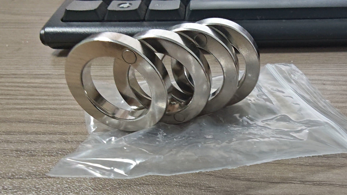 Outdoor Stainless Steel Four-Finger Knuckle Duster – Legal Self-Defense Tool