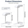 Wireless Remote Control Bed Air Circulator 5 Adjustable Wind Speeds Silent Bed Circulation Fan 5 Speed Portable