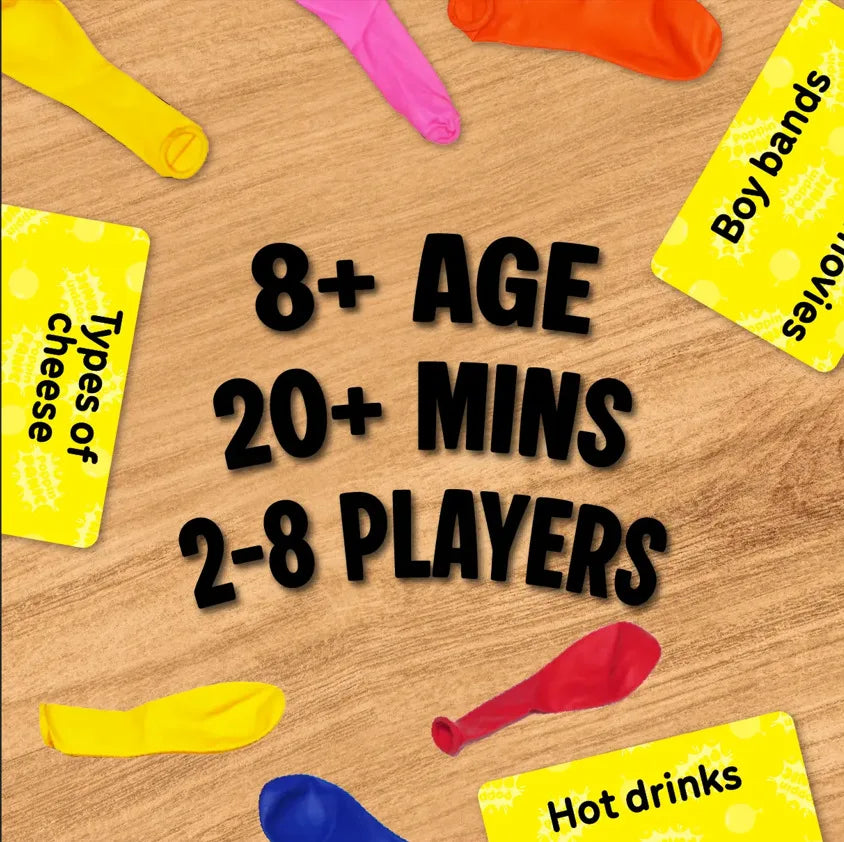 Poppin Panic Children's Adult High-Pressure Balloon Party Game Toy - Balloon Pumping Competition