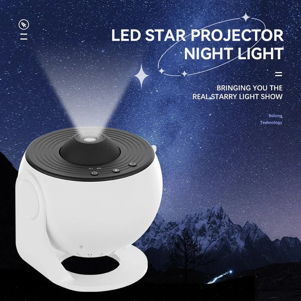 13 in 1 Star Projector, Night Light Galaxy Projector Starry Sky Projector 360° Rotate Planetarium Lamp For Kids Bedroom Deco