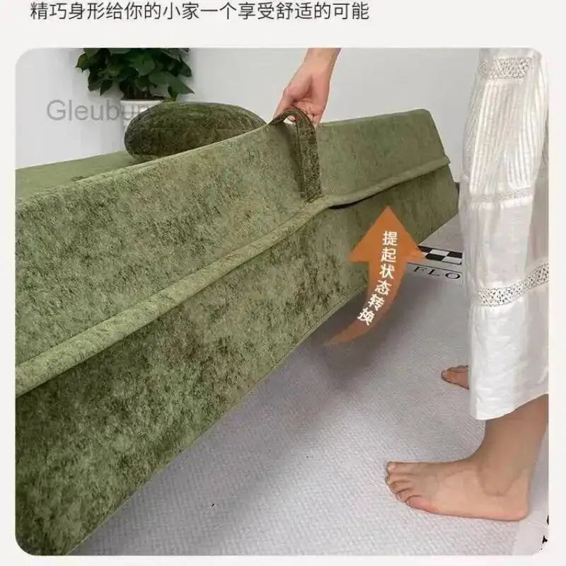 Sofa Pure Vacuum Compression Sofas Living Room Sponge Single Multifunctional Foldable Special Shaped Lazy Sofa Bed Furniture