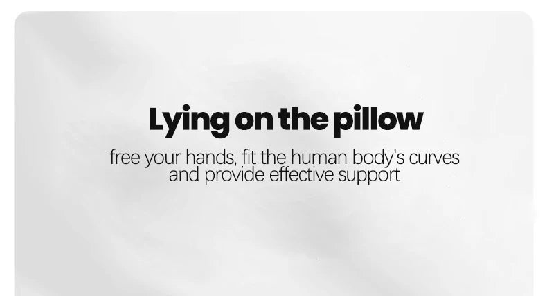 Multi-Functional Ergonomic Bed Pillow Bedroom Furniture Memory Foam Waist Cushion Cushion Tummy Pillow Wedge-shaped Pillow