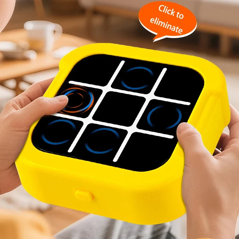 Tic Tac Toe Electronic Chessboard Multifunctional Children's Education Strategy Toy Interactive Brain Game Parent-Child Fun