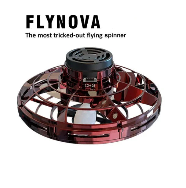 Kids Flynova Drone Fly Spinner Adult Fidget Toys Children Mini UFO Flyorb Flying Spinner Dropshipping Fingertip gyroscope toy