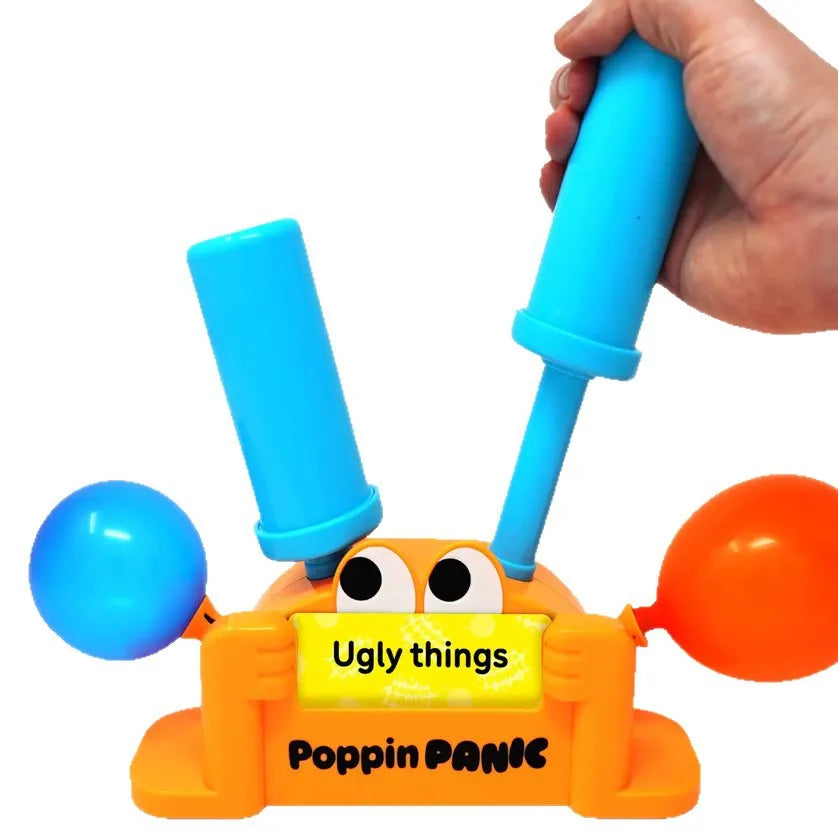 Poppin Panic Children's Adult High-Pressure Balloon Party Game Toy - Balloon Pumping Competition
