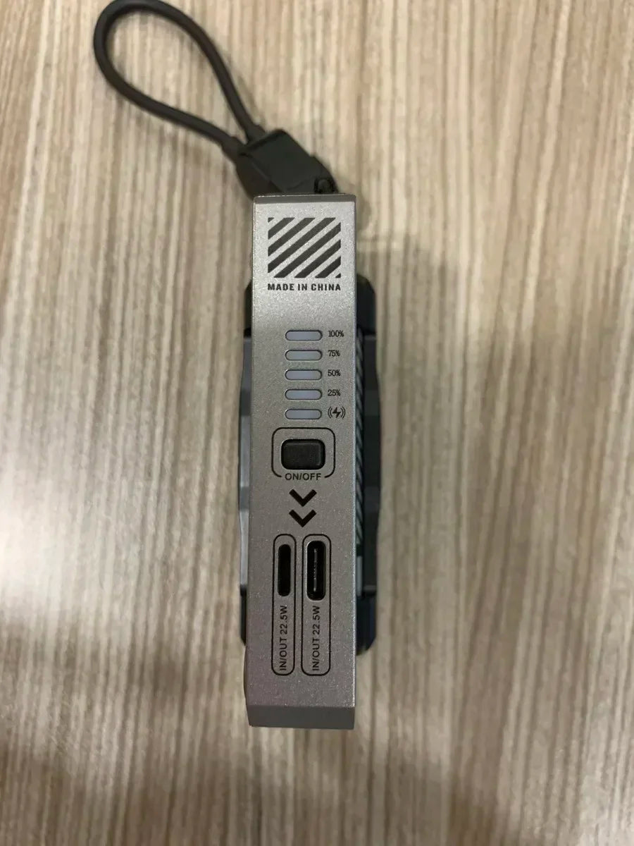 Power Bank with Removable Batteries 22.5W PD, Modular Design for Camping Travel Emergency Power Bank