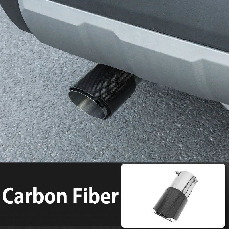 Stainless steel exhaust muffler tip (2026–2027 models)