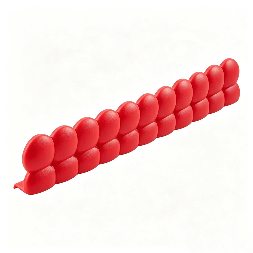 Silicone Water Retaining Dam Strip with Suction Cups Water Strip Dam Easy To Clean for Kitchen Sink Cooktop Bathroom Tub Use