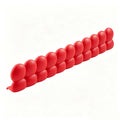 Silicone Water Retaining Dam Strip with Suction Cups Water Strip Dam Easy To Clean for Kitchen Sink Cooktop Bathroom Tub Use