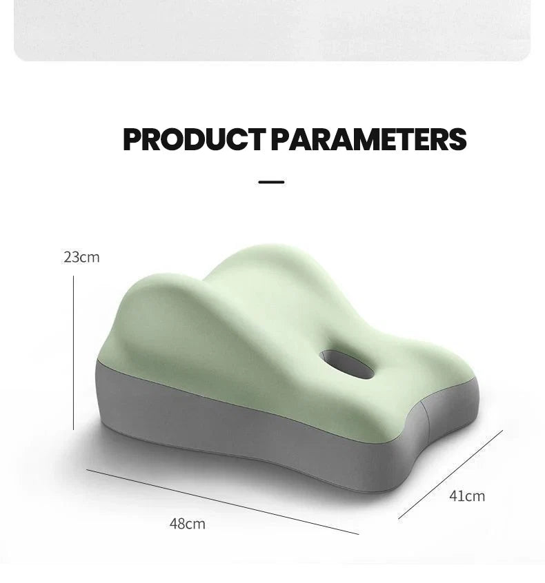 Multi-Functional Ergonomic Bed Pillow Bedroom Furniture Memory Foam Waist Cushion Cushion Tummy Pillow Wedge-shaped Pillow