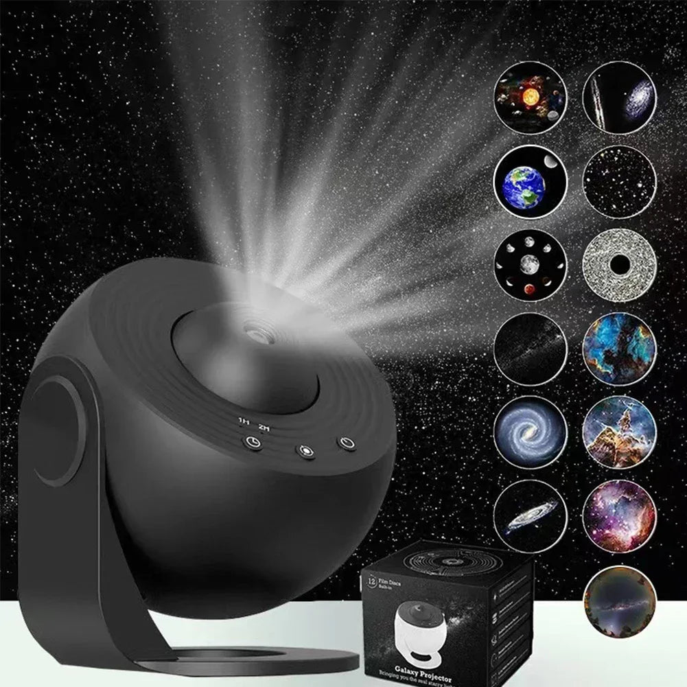 13 in 1 Star Projector, Night Light Galaxy Projector Starry Sky Projector 360° Rotate Planetarium Lamp For Kids Bedroom Deco