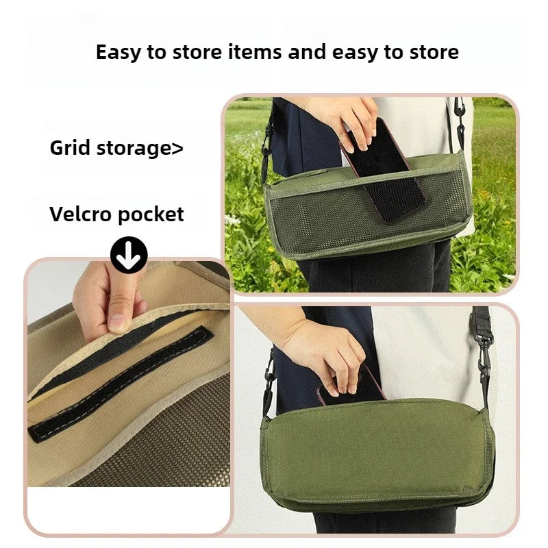 Lightweight Mini Easy Carry Outdoor Chair For Travel For Travel Foldable Backpack Stool Portable Folding Stool With Carry Bag