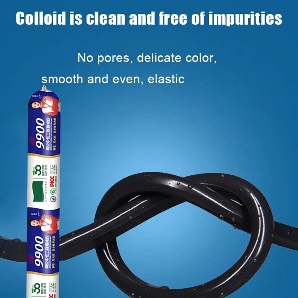 Transparent Silicon Waterproof Sealant 9900 Structural Silicone Adhesive Weatherproof Quick Drying For Wall Stone Doors Adhesive