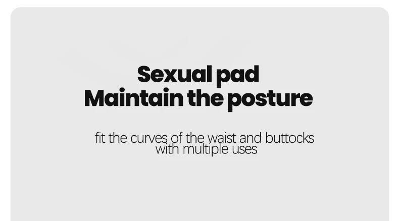Multi-Functional Ergonomic Bed Pillow Bedroom Furniture Memory Foam Waist Cushion Cushion Tummy Pillow Wedge-shaped Pillow