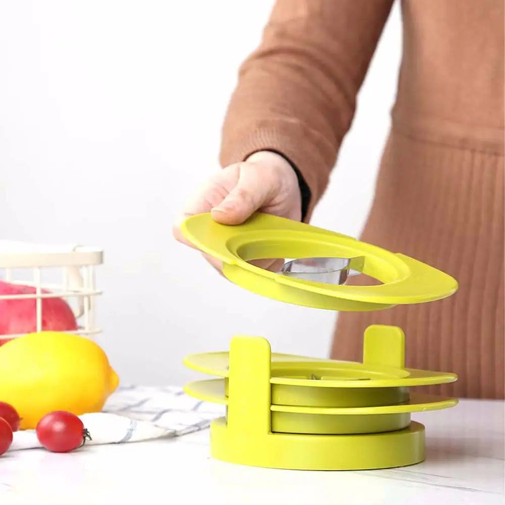 4-in-1 Multifunctional Vegetable Tool Mango Kitchen Fruit Cutter Divider Tomato Slicer Core Remover