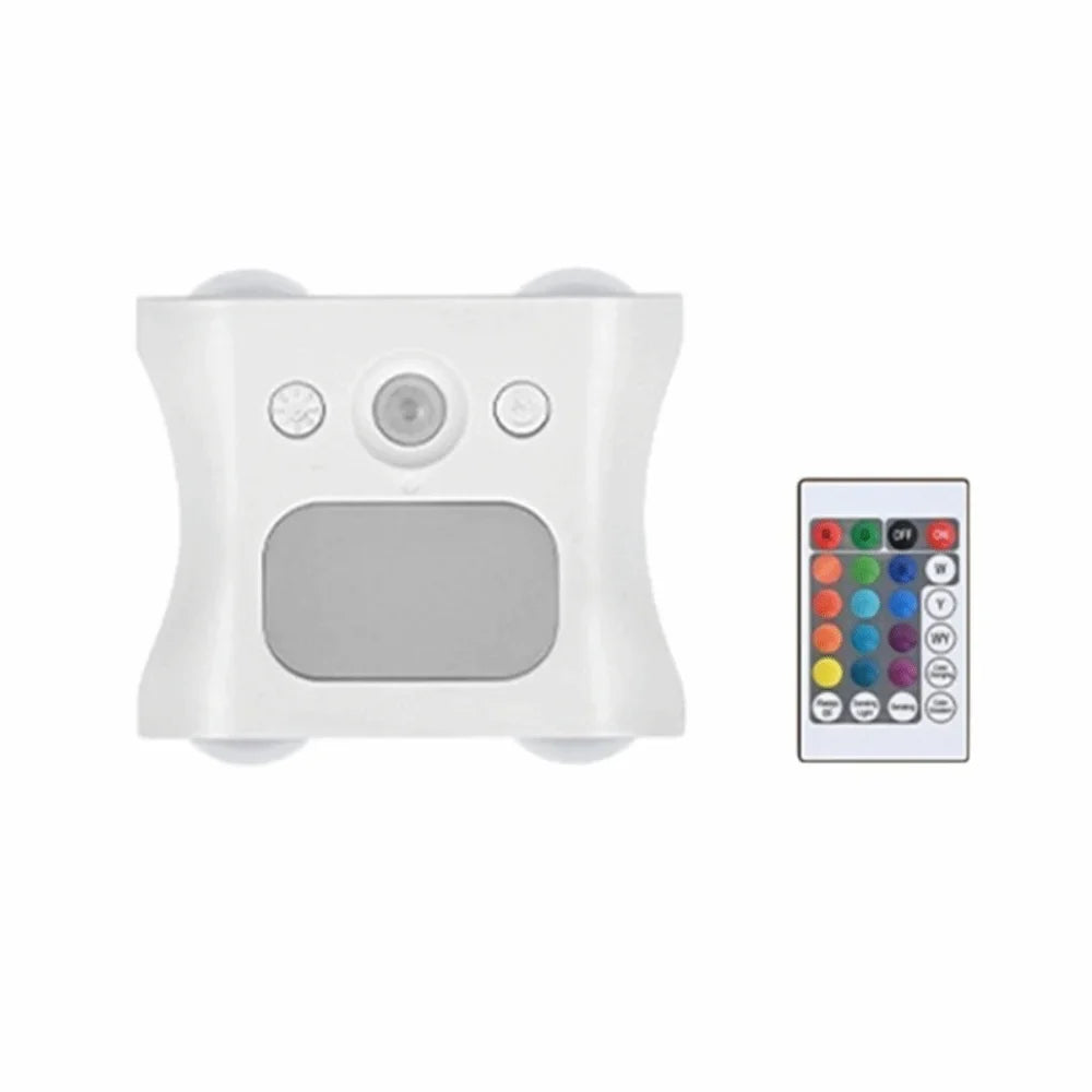 Rechargeable Human Body Sensor Wall Lamp RGB 16 Colors Intelligent Motion Sensor Night Light Magnetic Dimmable Smart Wall Light