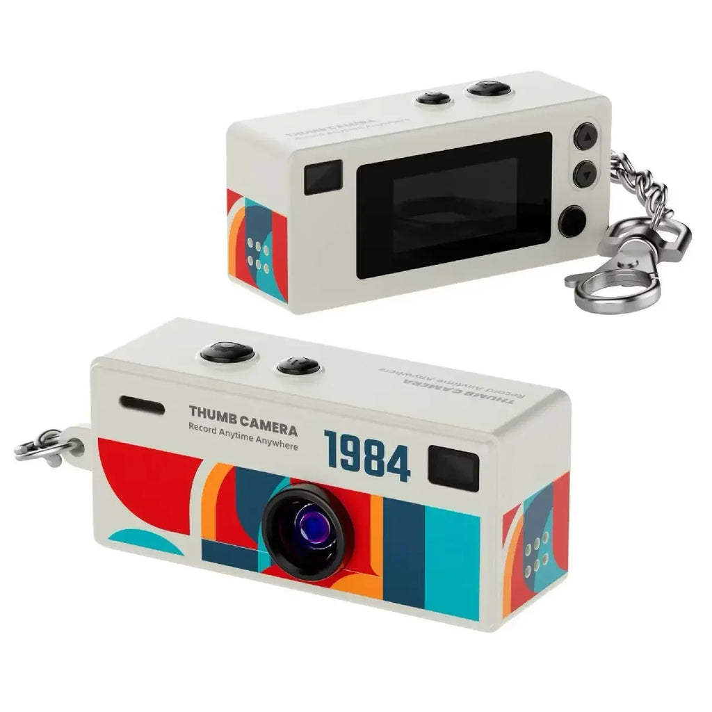 Mini Camera Hidden Camera Keychain Camera Daily Recording Student Sports Dedicated 1080P Support Storage Card Student Gifts