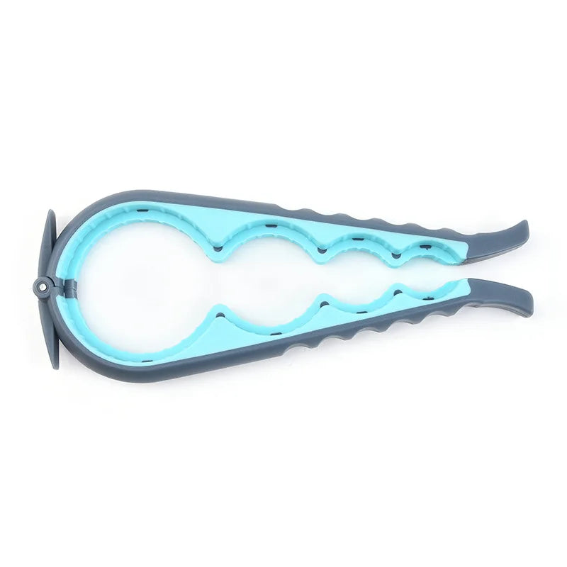 Universal 5-in-1 Jar & Bottle Opener Set for Weak Hands - Senior-Friendly Tool with Non-Slip Pad, Effortless for Arthritis Users