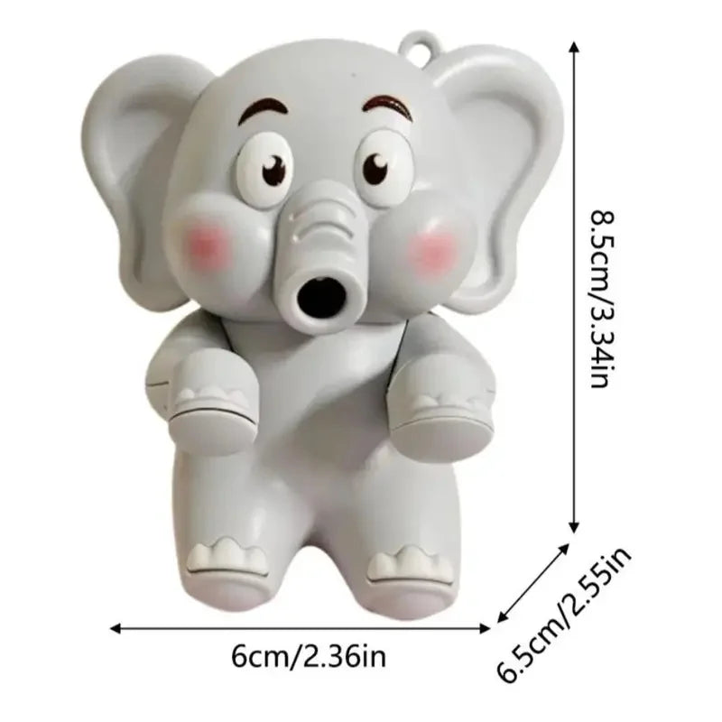 Dinosaur Fan Blowing Cool Rice Cool Soup Handy Tool Cute Elephant Portable Hanging,Hot Water Complementary Food Ornaments Toys