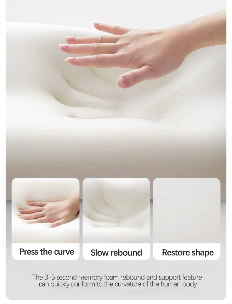 Multi-Functional Ergonomic Bed Pillow Bedroom Furniture Memory Foam Waist Cushion Cushion Tummy Pillow Wedge-shaped Pillow