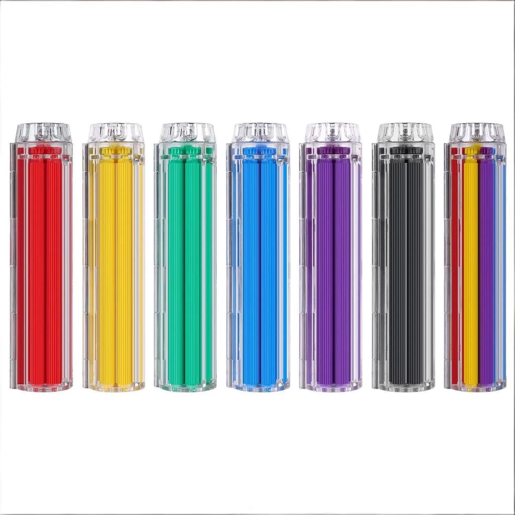 Manual Cigarette Roller Machine Heavy Duty Tobacco Injector with Metal Guide,Home Rolling Kit for Perfect Cigarette