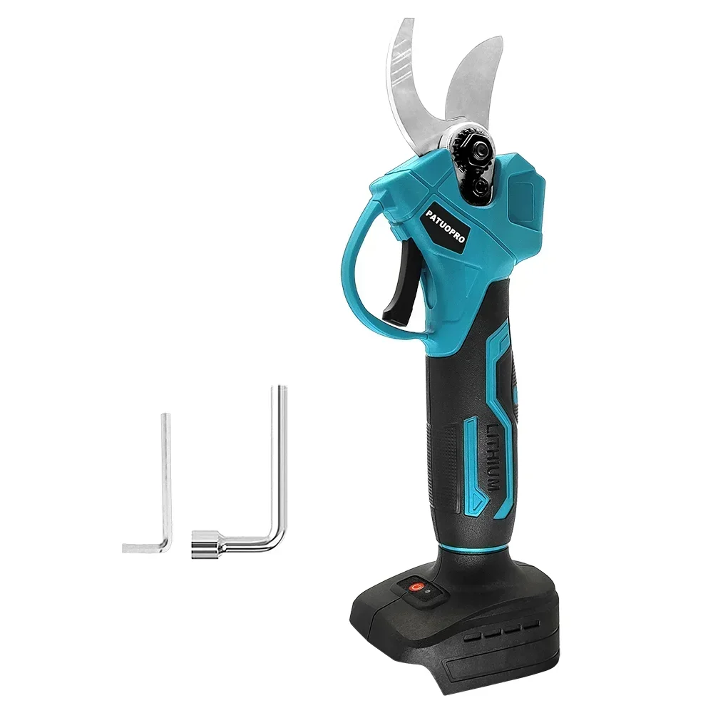 30mm Cordless Brushless Electric Pruning Shears (for Makita 18V batteries) – Power tool for pruning trees and bonsai branches.