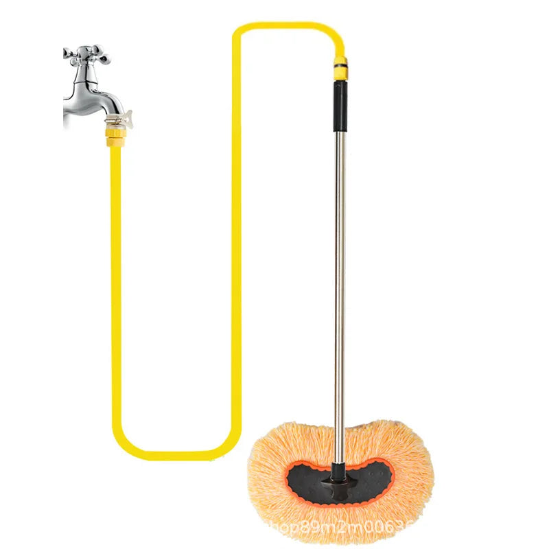 Car wash mop water pipe does not hurt the car artifact car cleaning tool full set