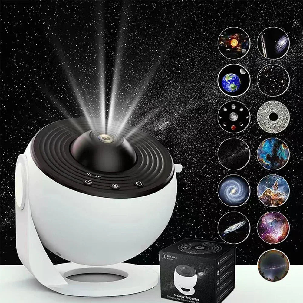 13 in 1 Star Projector, Night Light Galaxy Projector Starry Sky Projector 360° Rotate Planetarium Lamp For Kids Bedroom Deco