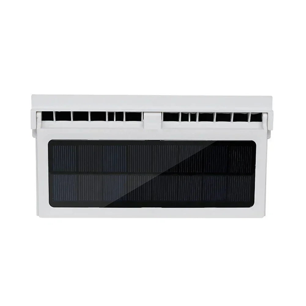 Solar Powered Car Exhaust Fan Car Window Fan Cooling Radiator Energy Saving Auto Coole Portable Deodorization Ventilator Amagi