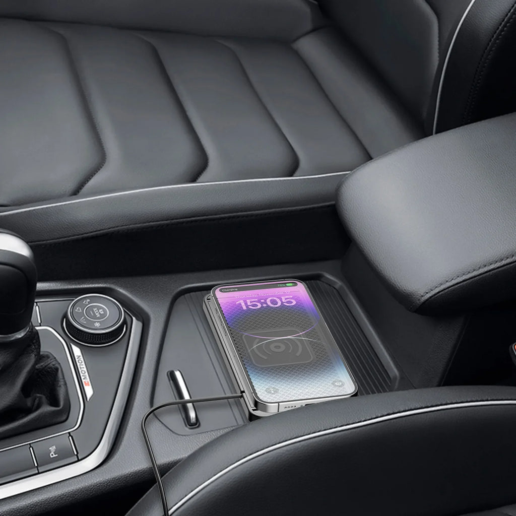 New Car Universal Wireless Charging Anti-skid Pad Charging Board Suitable Quick Charge Adapter Qi for Phone