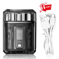 Electric Shaver、Transparent Body Rotary、Mini Portable Waterproof、IPX7 Wet Dry Electric、Travel Men Shaver