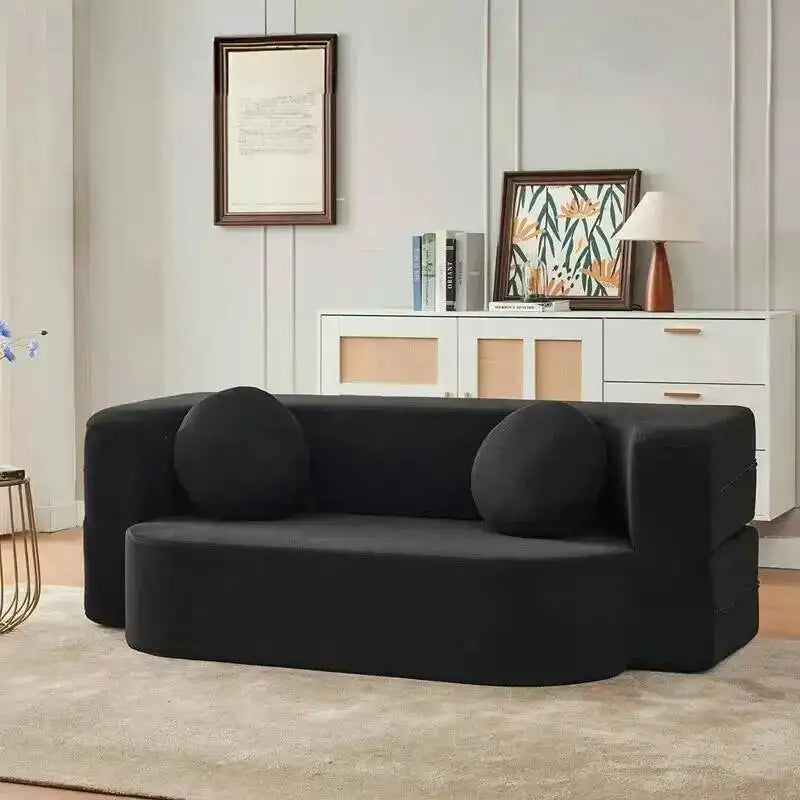 Sofa Pure Vacuum Compression Sofas Living Room Sponge Single Multifunctional Foldable Special Shaped Lazy Sofa Bed Furniture