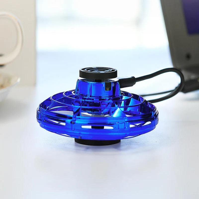 Kids Flynova Drone Fly Spinner Adult Fidget Toys Children Mini UFO Flyorb Flying Spinner Dropshipping Fingertip gyroscope toy
