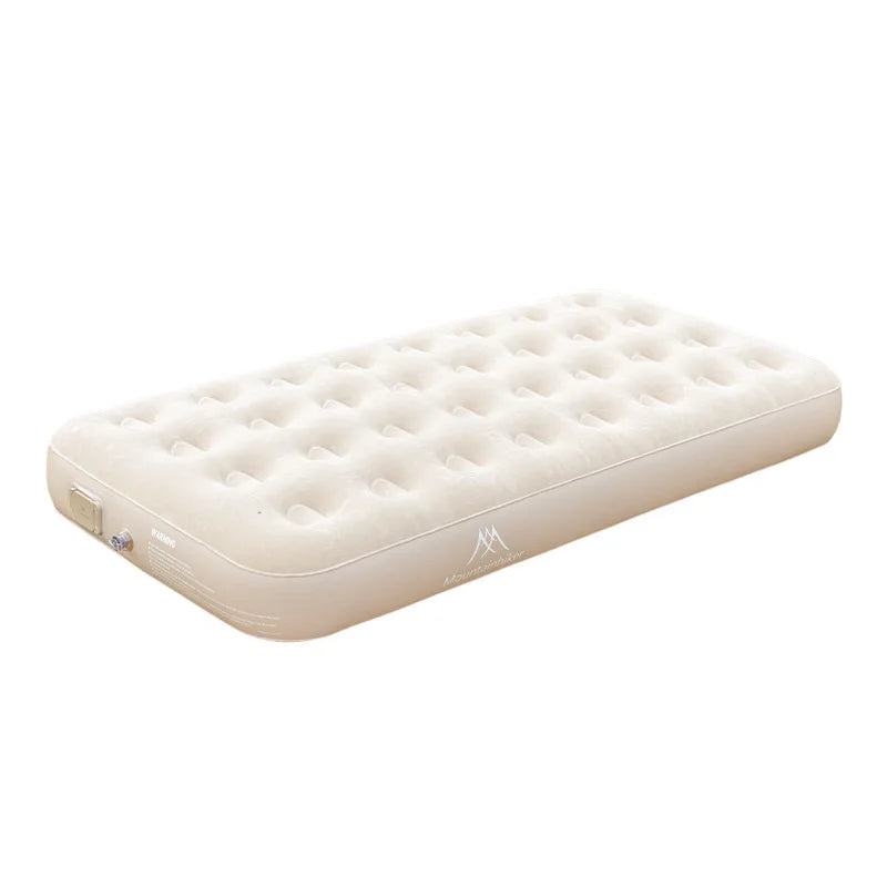 MOUNTAINHIKER New Interior Air Mattress Glamping Mats PVC Inflatable Sleeping Mattress 1/3 Person Camping Bed Mat Built-in Pump