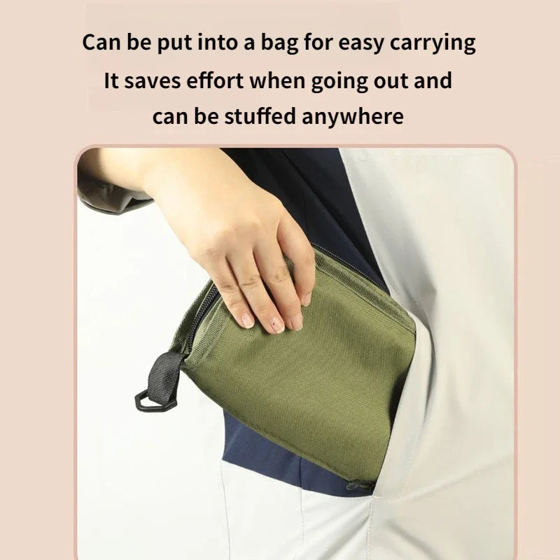 Lightweight Mini Easy Carry Outdoor Chair For Travel For Travel Foldable Backpack Stool Portable Folding Stool With Carry Bag