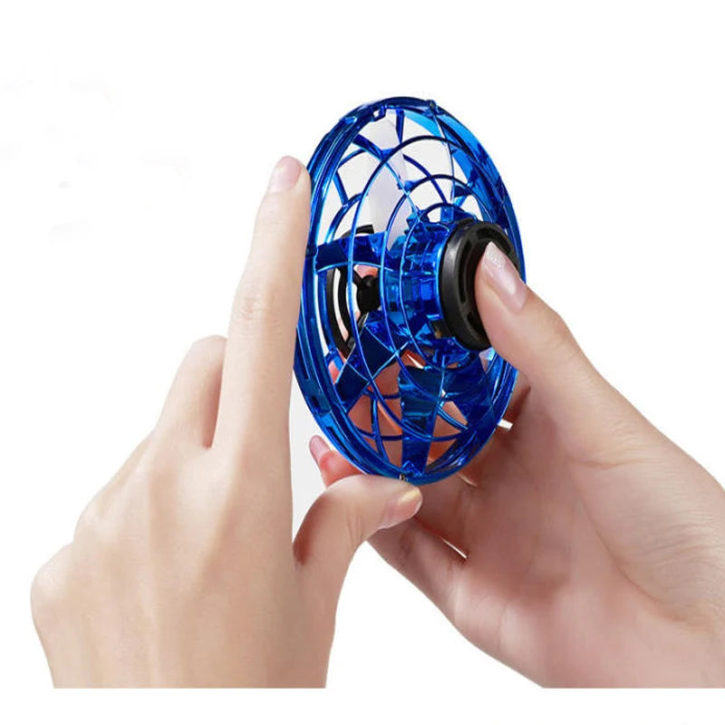 Kids Flynova Drone Fly Spinner Adult Fidget Toys Children Mini UFO Flyorb Flying Spinner Dropshipping Fingertip gyroscope toy
