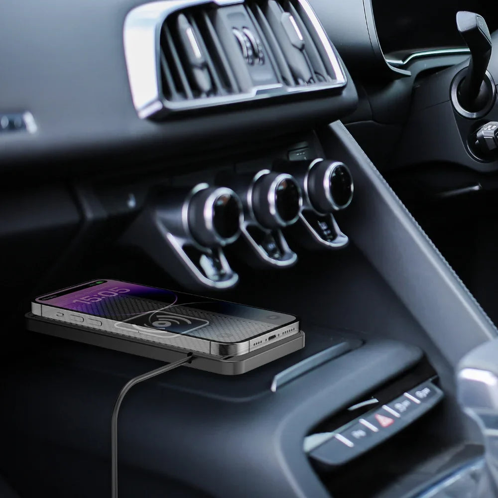 New Car Universal Wireless Charging Anti-skid Pad Charging Board Suitable Quick Charge Adapter Qi for Phone