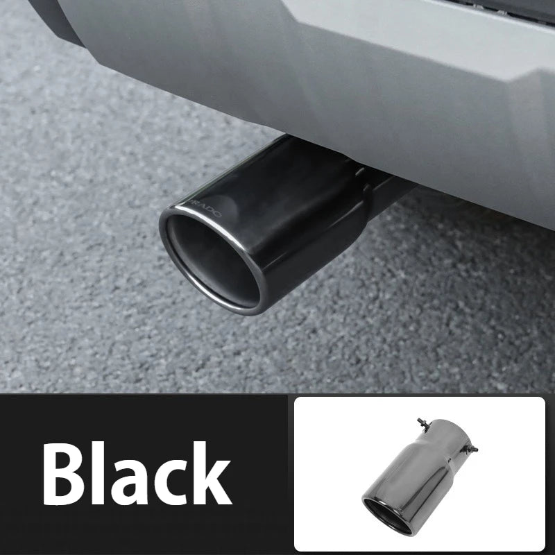 Stainless steel exhaust muffler tip (2026–2027 models)
