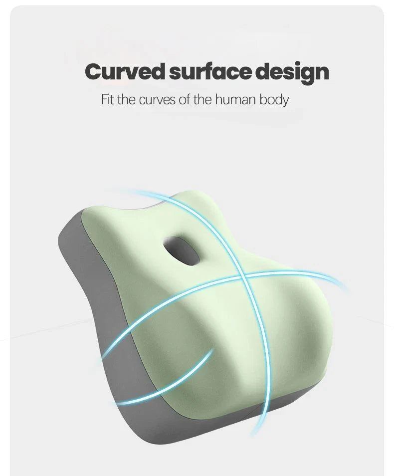 Multi-Functional Ergonomic Bed Pillow Bedroom Furniture Memory Foam Waist Cushion Cushion Tummy Pillow Wedge-shaped Pillow