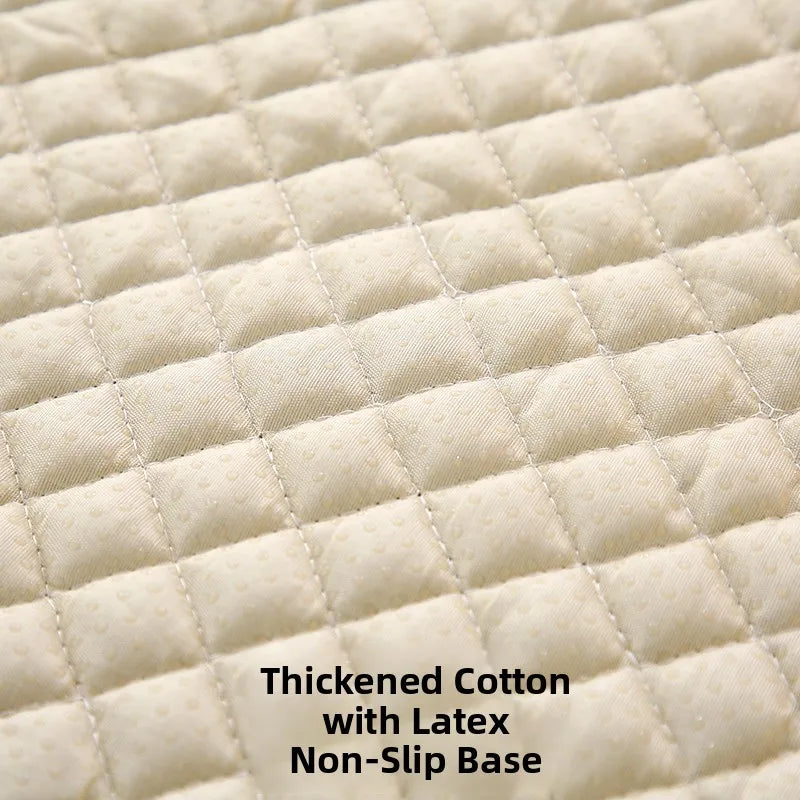 Thickened Cotton Sandwich Anti-slip Chair Cover Universal 2026 High-End Feeling  Cushion Backrest Dining Table  Wood...