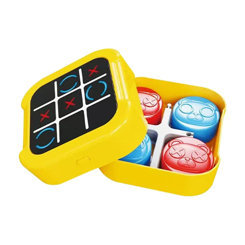 Tic Tac Toe Electronic Chessboard Multifunctional Children's Education Strategy Toy Interactive Brain Game Parent-Child Fun