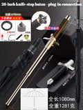 Hummer solid telescopic baton, self-defense weapon, legal car-mounted anti-wolf portable item.