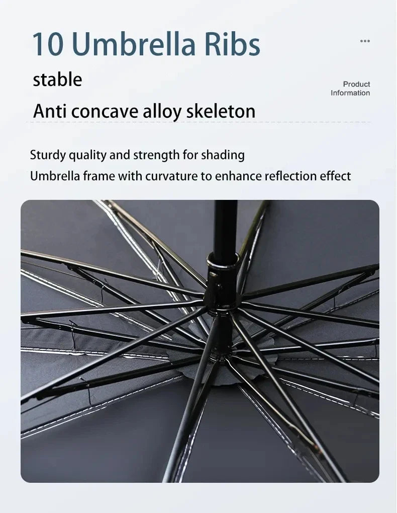 Car Sunshade Windshield Umbrella Front Sun Shade Parasol Foldable Summer Protection Car Heat Insulation Car Accessories