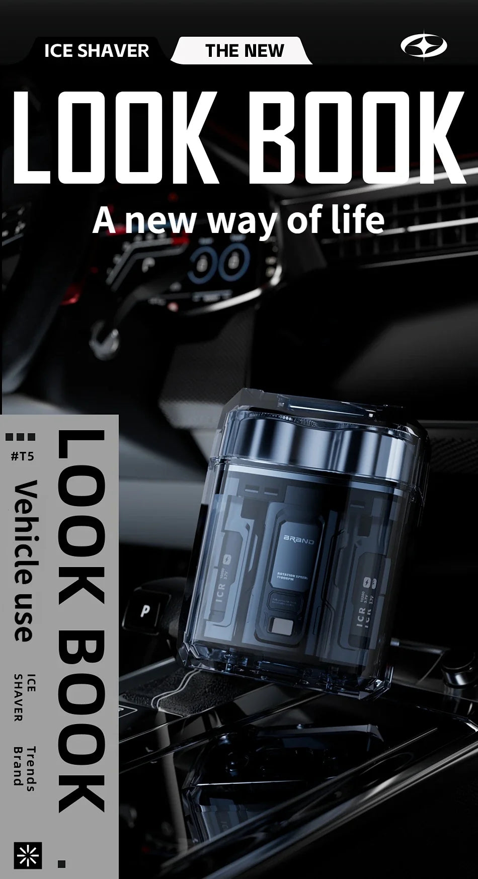 Electric Shaver、Transparent Body Rotary、Mini Portable Waterproof、IPX7 Wet Dry Electric、Travel Men Shaver