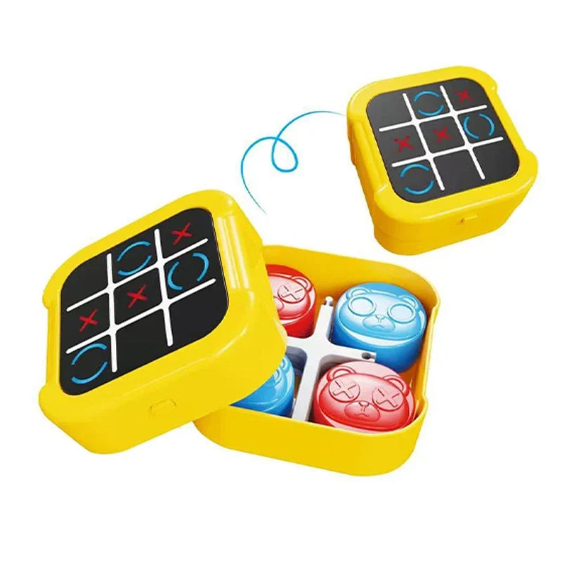Tic Tac Toe Electronic Chessboard Multifunctional Children's Education Strategy Toy Interactive Brain Game Parent-Child Fun