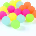 4pcs Glow in the Dark Bouncy Balls Rubber Stress Relief Toys for Kids Birthday Party Favor Valentine Gifts Classroom Prizes