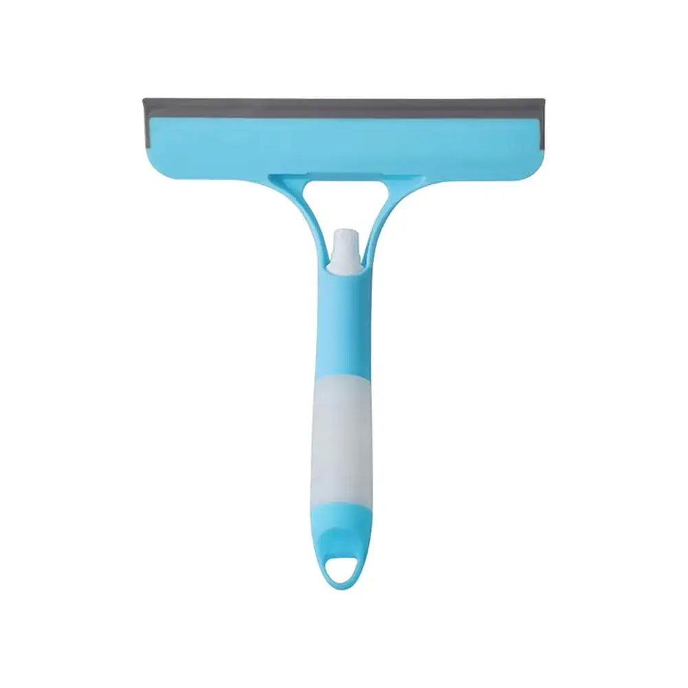 3 in 1 Window Cleaning Squeegee with Water Sprayer TPR Foam Head Multi Function Glass Mirror Wiper Household Car Cleaning Tools