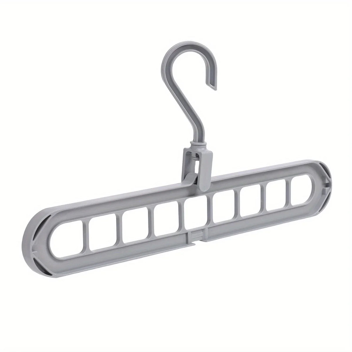9-Hole Foldable Clothes Hangers Plastic Heavy Duty Space Saving Organizer Hangers For Clothes Home Closet Wardrobe Hanger